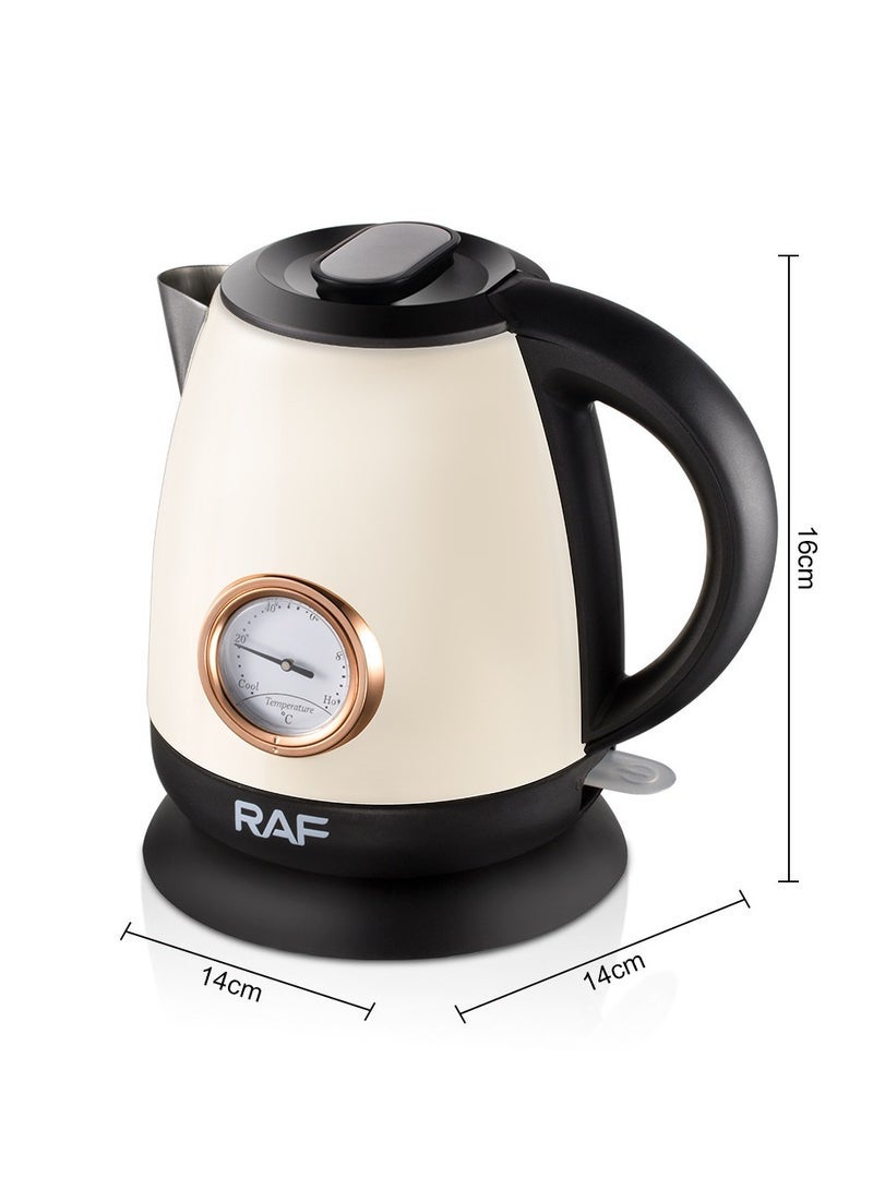 آر إيه أف غلاية منزلية من الفولاذ المقاوم للصدأ مع خاصية إيقاف التشغيل التلقائي بسعة 1.0 لتر - Image 3