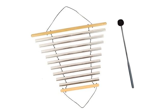PSE EXPORT Meditation Flow Chime Bath Instrument with Mallet for Home Office Meditation 9 Tones for Home Decor Gifts Items - Image 2