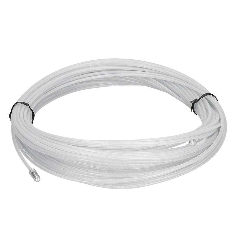 70# Steel Wire Rope, Steel Cable for Mechanical and Electronic Equipment Traction, High Tensile Strength Pull Wire with Smooth Surface and Resistance, 30m / 98.4ft Reel f - Image 1