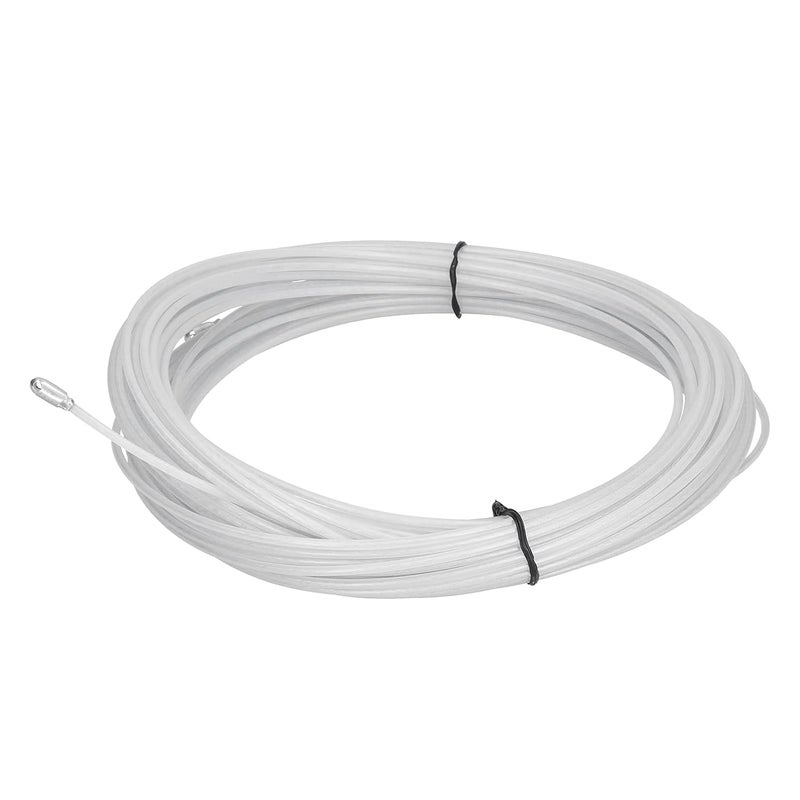 70# Steel Wire Rope, Steel Cable for Mechanical and Electronic Equipment Traction, High Tensile Strength Pull Wire with Smooth Surface and Resistance, 30m / 98.4ft Reel f - Image 2