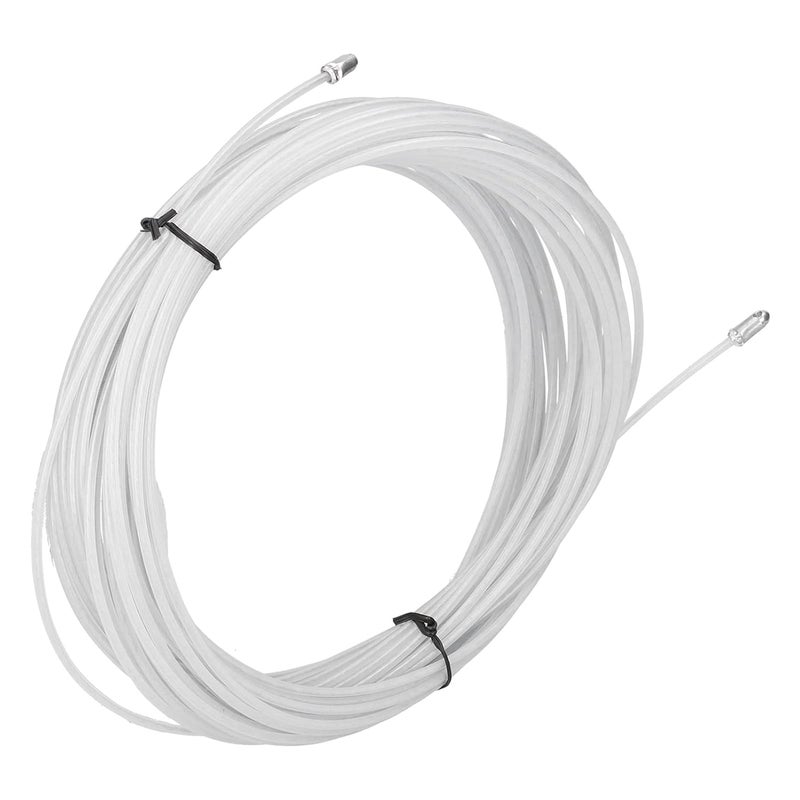 70# Steel Wire Rope, Steel Cable for Mechanical and Electronic Equipment Traction, High Tensile Strength Pull Wire with Smooth Surface and Resistance, 30m / 98.4ft Reel f - Image 3