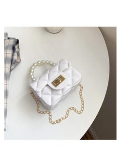 Generic Little Girls Mini Purse Cute Crossbody Bag for Princesses white  - Image 2