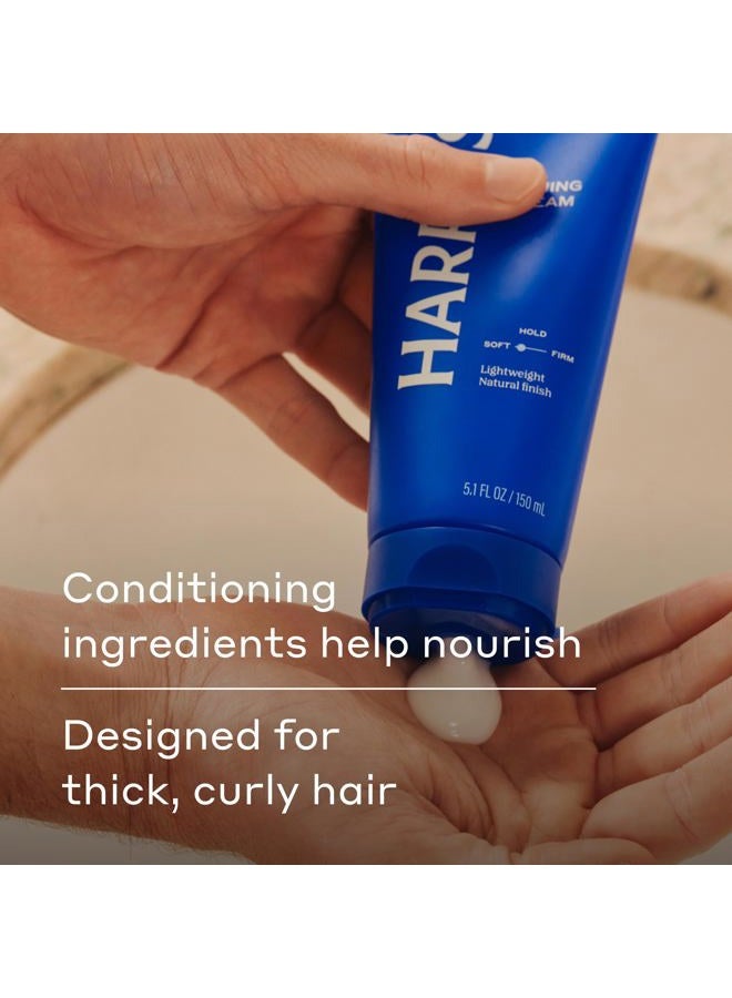 Harry's Hair Taming Cream | Lightweight & Natural Finish | 5.1 Fl Oz, 3 Pack - Image 4