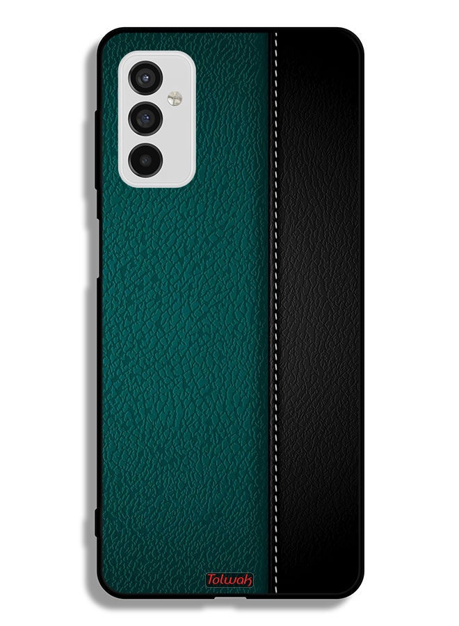 Tolwak Samsung Galaxy M52 5G Protective Case Cover Leather Pattern  - Image 2
