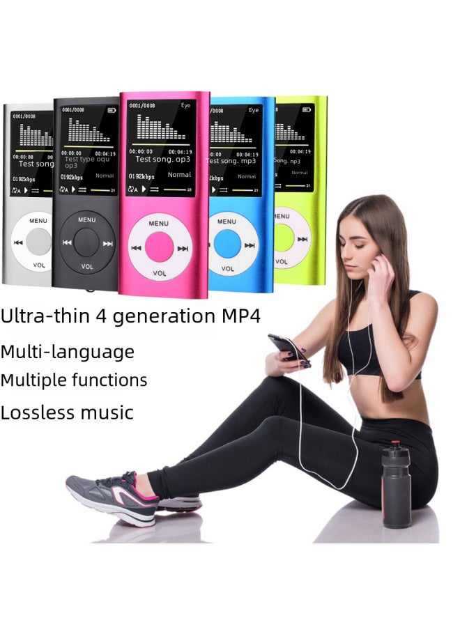 Digital Computer/mp4/mp4 Player 16gb Memory Card - Portable Entertainment Device For Music Videos-Body Color:Pink-Memory Capacity:Bare Card Insertion Without Accessories - Image 2