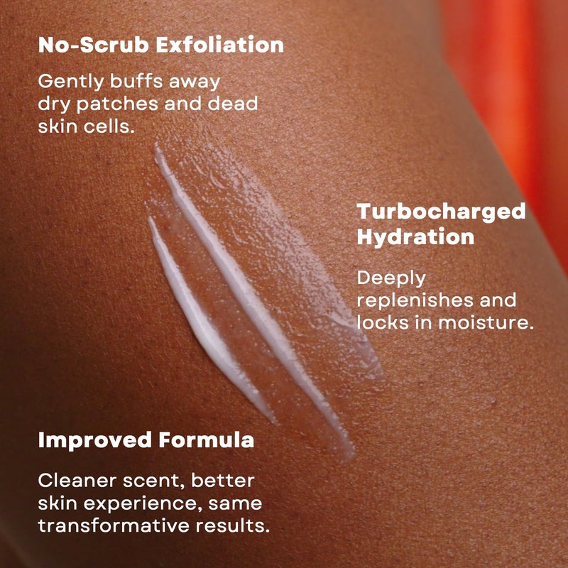 AmLactin Daily Nourish - Therapeutic Body Lotion for Dry Skin - No-Scrub Exfoliator and Moisturizer with 12% Lactic Acid AHA, 14.1 oz (Packaging May Vary) - Image 4