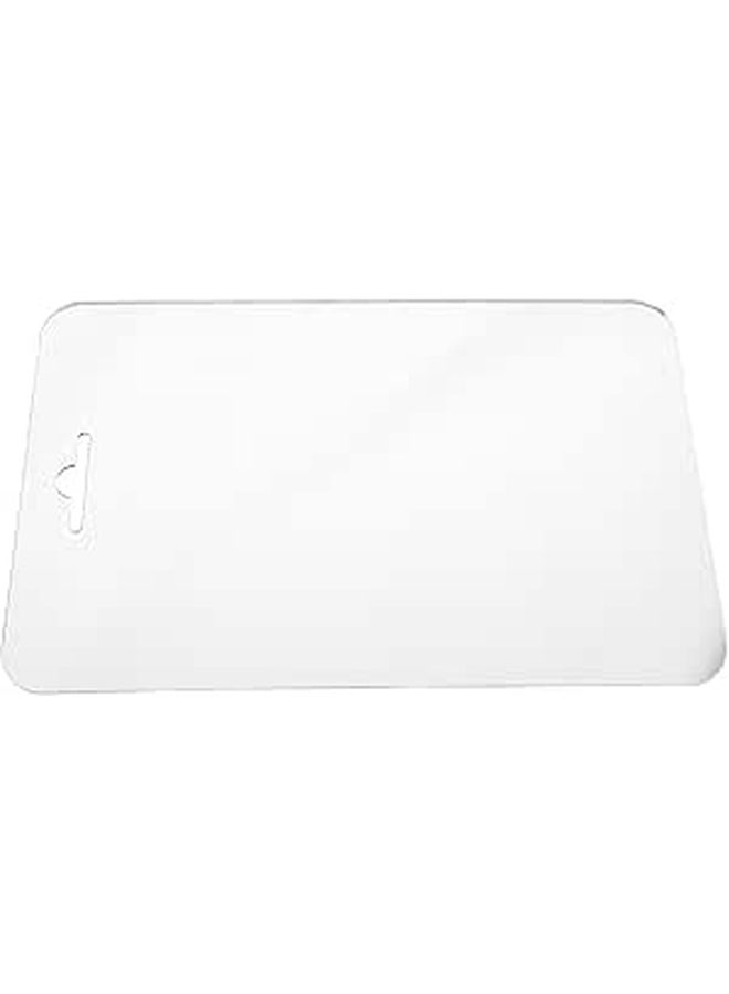 Fogless Acrylic Shower Mirror Shatterproof Makeup Travel Camping 30x20cm Wall Mount - Image 1