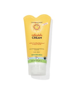 California Baby Calendula Cream Lavender Scent Soothing Baby Cream Allergy Friendly Plantbased Soothes And Moisturizes Irritated Dry Skin On Face And Body 170G / 6Oz  - Image 1