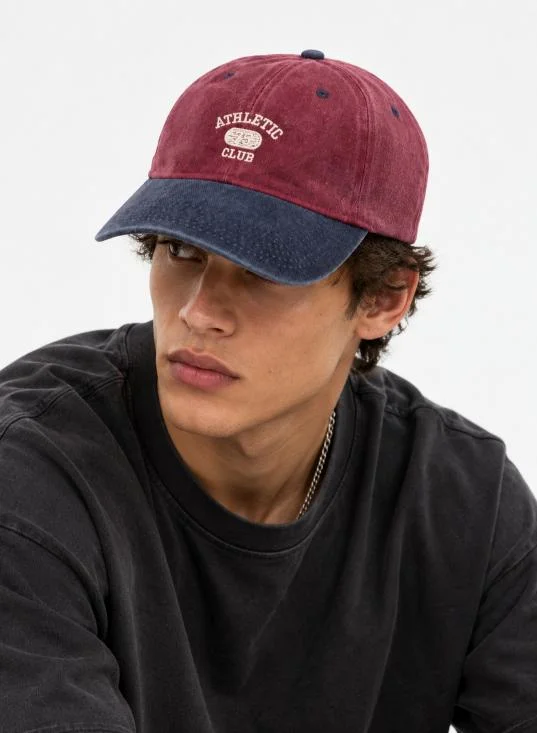 Seventy Five Two tone athletic 75 curved peak cap