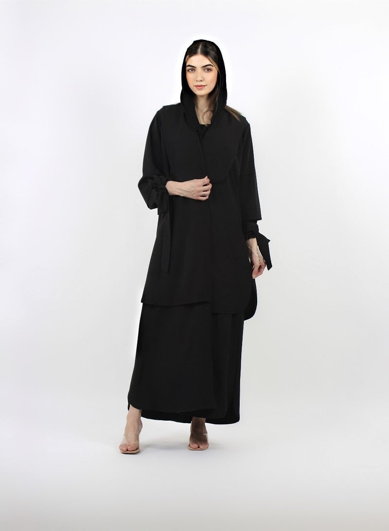 Abaya Rozana Black - Image 1