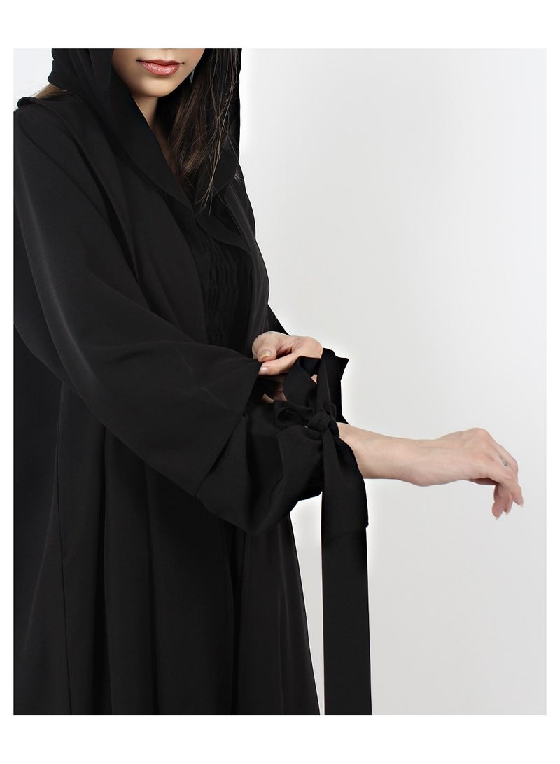 Abaya Rozana Black - Image 3