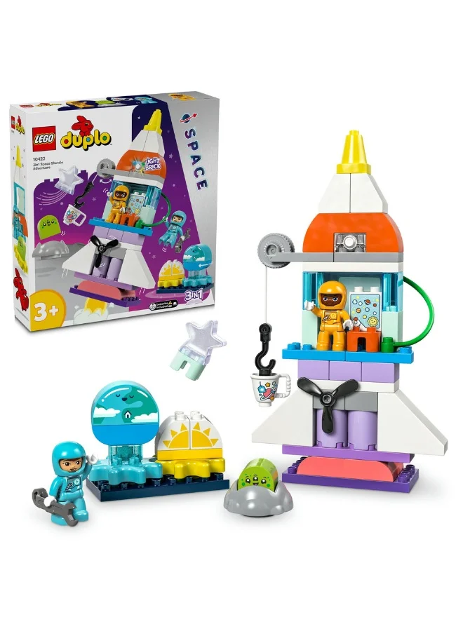 LEGO DUPLO Town 3in1 Space Shuttle Adventure 10422 (58) Pieces