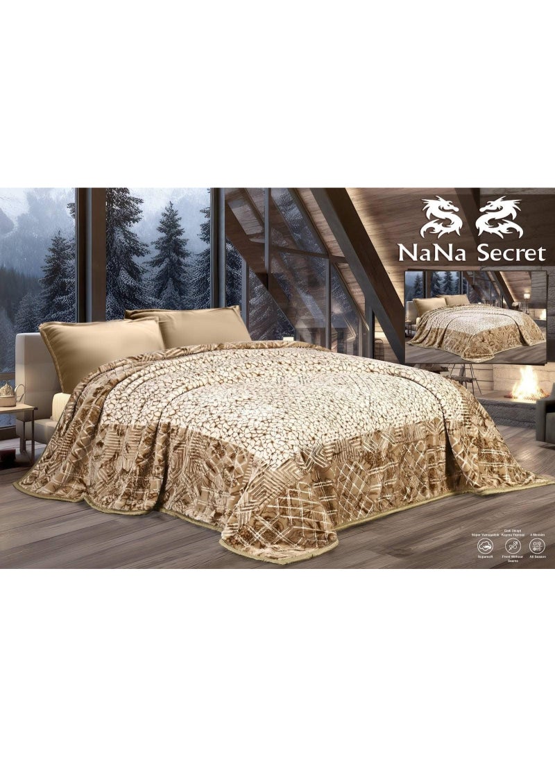 نانا سيكريت بطانية كلاود , طبقتين دبل فيس حفر ليزر تصميم أسباني