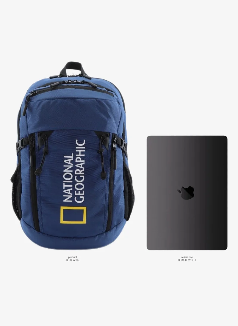 NATIONAL GEOGRAPHIC National Geographic Box Canyon Navy Backpack | School Backpack, Laptop Bag, Computer Bag, Travel & Casual Daypack for Men & Women â€“ Durable Backpack