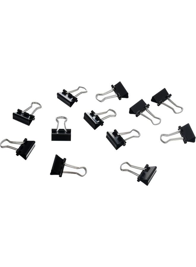 M&G Bulldog Clips, 19mm 12-Pack for Reliable Paper and Document Binding - Image 1
