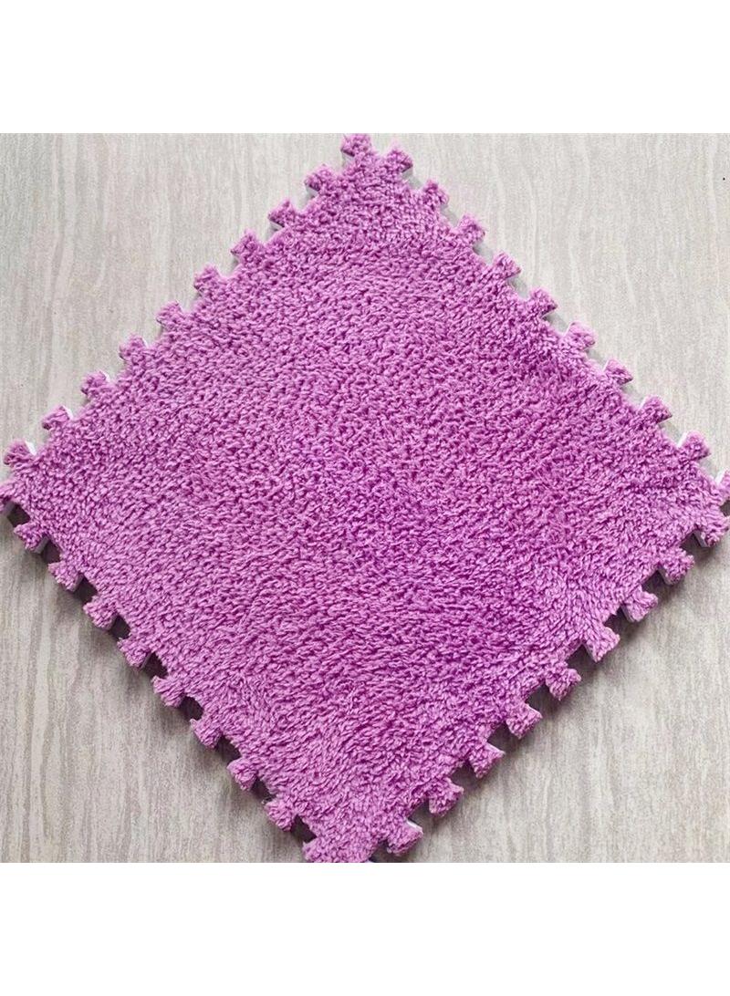 XiuWoo Foam Floor Mat Eva Plush Carpet Square Thickened Sports Game Mat Interlocking Carpet Plush Puzzle Soft Children'S Room Family Bedroom Living Room - Image 1