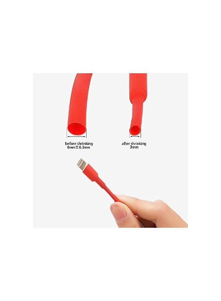 2:1 Heat Shrink Tubing Kit, Electrical Cable and Wire Wrap Sleeve for Hand Tools and Workshops - 8 Sizes and 5 Colors, 164 Pieces, Multi, Plastic - Image 1