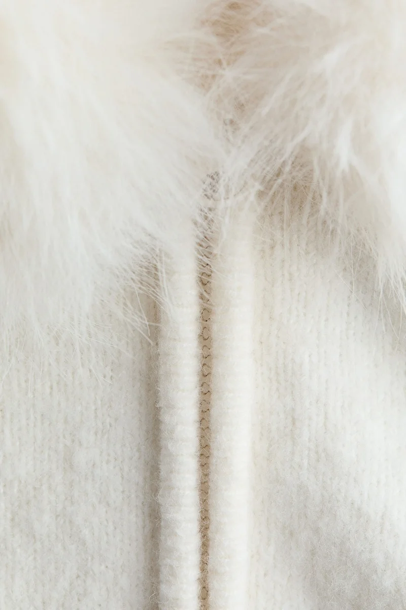 اتش اند ام كارديغان بغطاء رأس