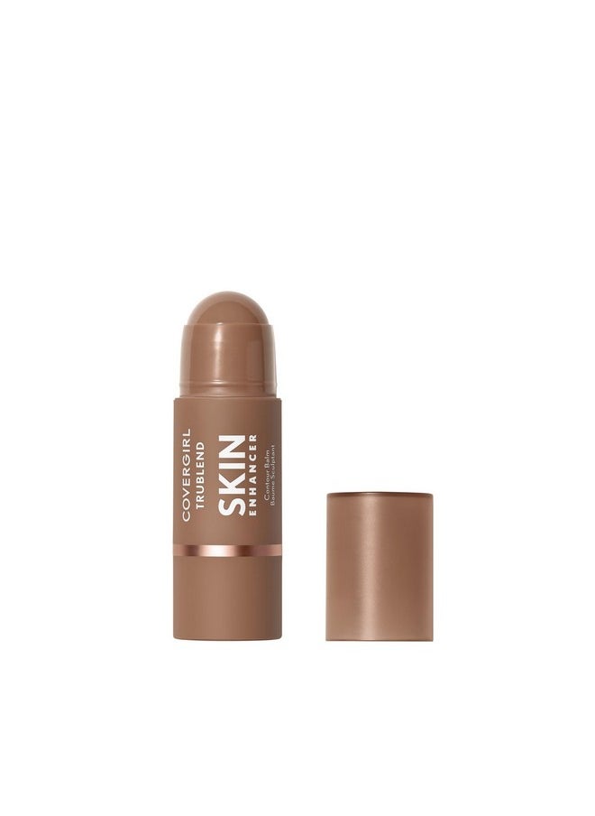 CoverGirl CoverGirl Trublend Skin Enhancer Balm, 120 Sculpted, Contour Stick, Vegan Formula, Easy to Use, Glides on Effortlessly, Non-Greasy, Doesn't Crease, 0.21oz  - Image 1