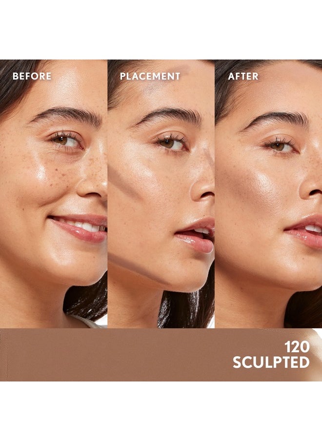 CoverGirl CoverGirl Trublend Skin Enhancer Balm, 120 Sculpted, Contour Stick, Vegan Formula, Easy to Use, Glides on Effortlessly, Non-Greasy, Doesn't Crease, 0.21oz  - Image 3