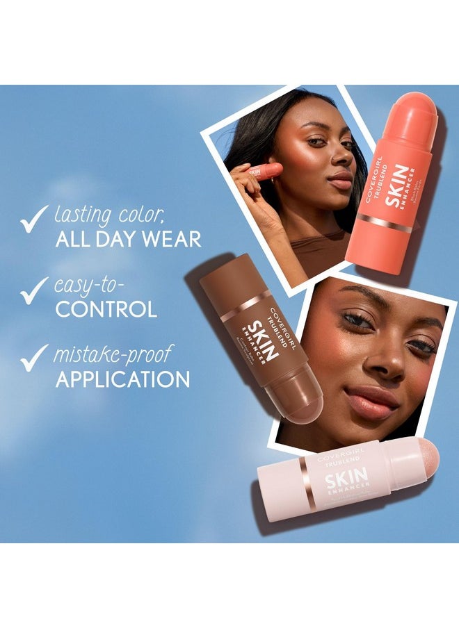 CoverGirl CoverGirl Trublend Skin Enhancer Balm, 120 Sculpted, Contour Stick, Vegan Formula, Easy to Use, Glides on Effortlessly, Non-Greasy, Doesn't Crease, 0.21oz  - Image 4