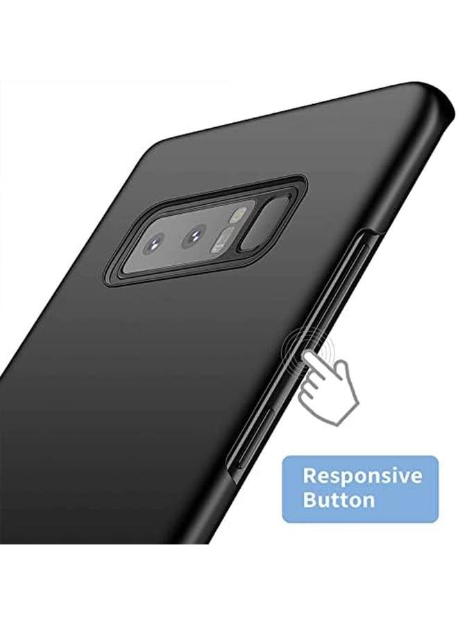 erorex Compatible With Samsung Galaxy Note 8 Cover Case Thin Hard Protective Phone Case Cover For Galaxy Note 8 Black 6.3 Inch - Image 4