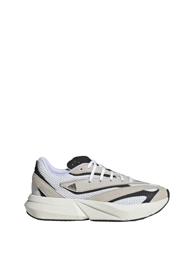 اديداس Adidas Lightblaze Beige Running Shoes For Women 3.5