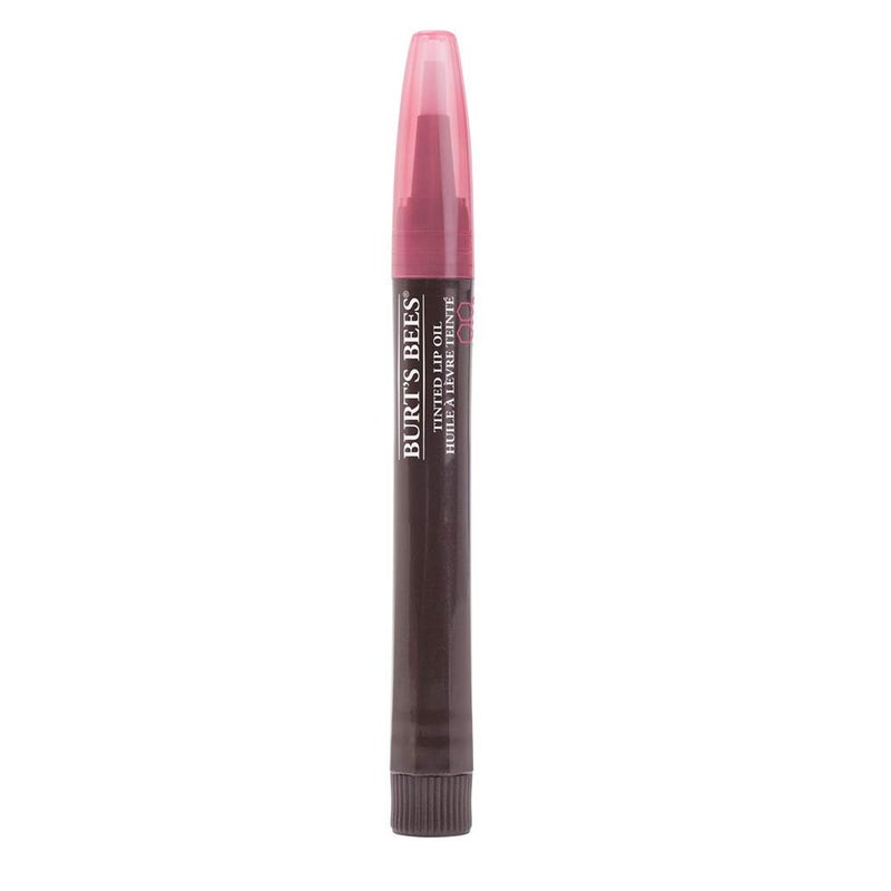 Burt's Bees 100 % Natural Moisturizing Tinted Lip Oil, Misted Plum, 1 Pen - Image 2