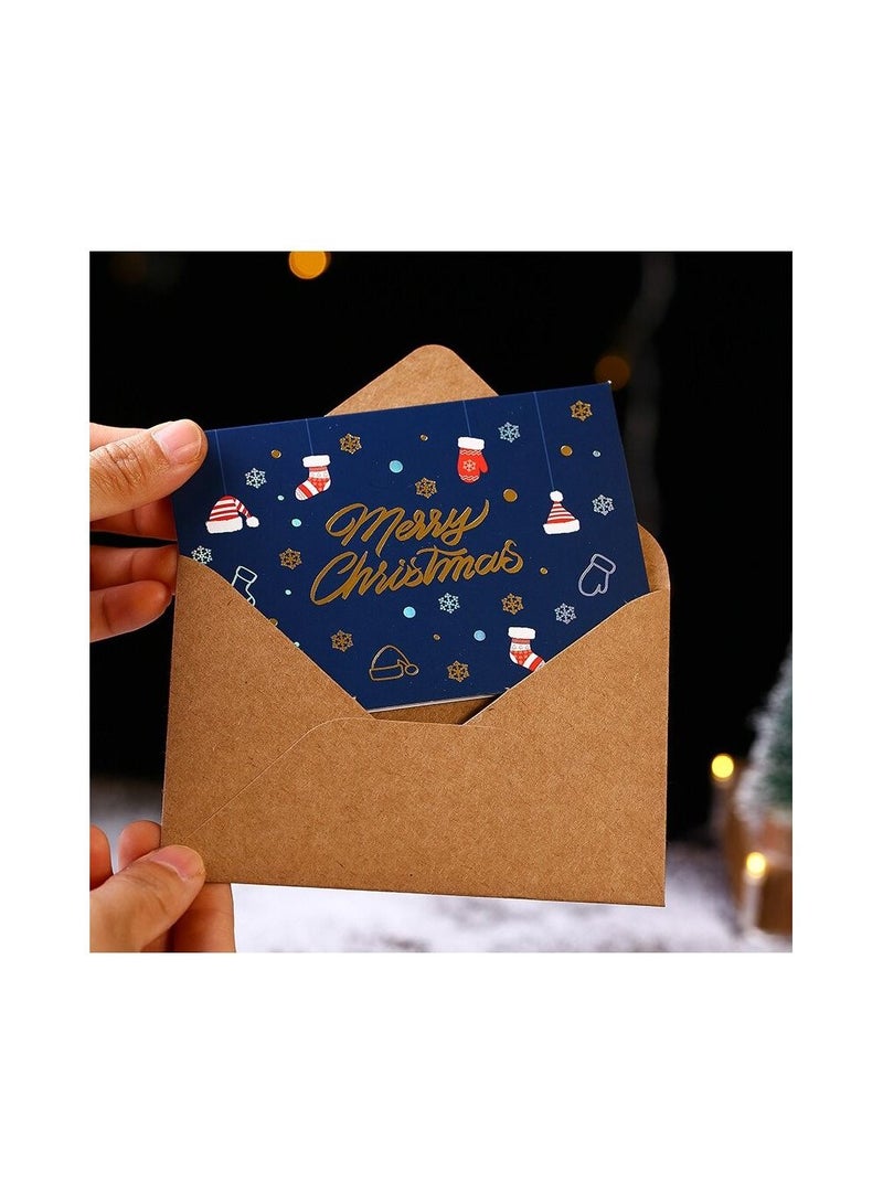 هايلاند بطاقات تهنئة بعيد الميلاد مع مغلفات - Image 2