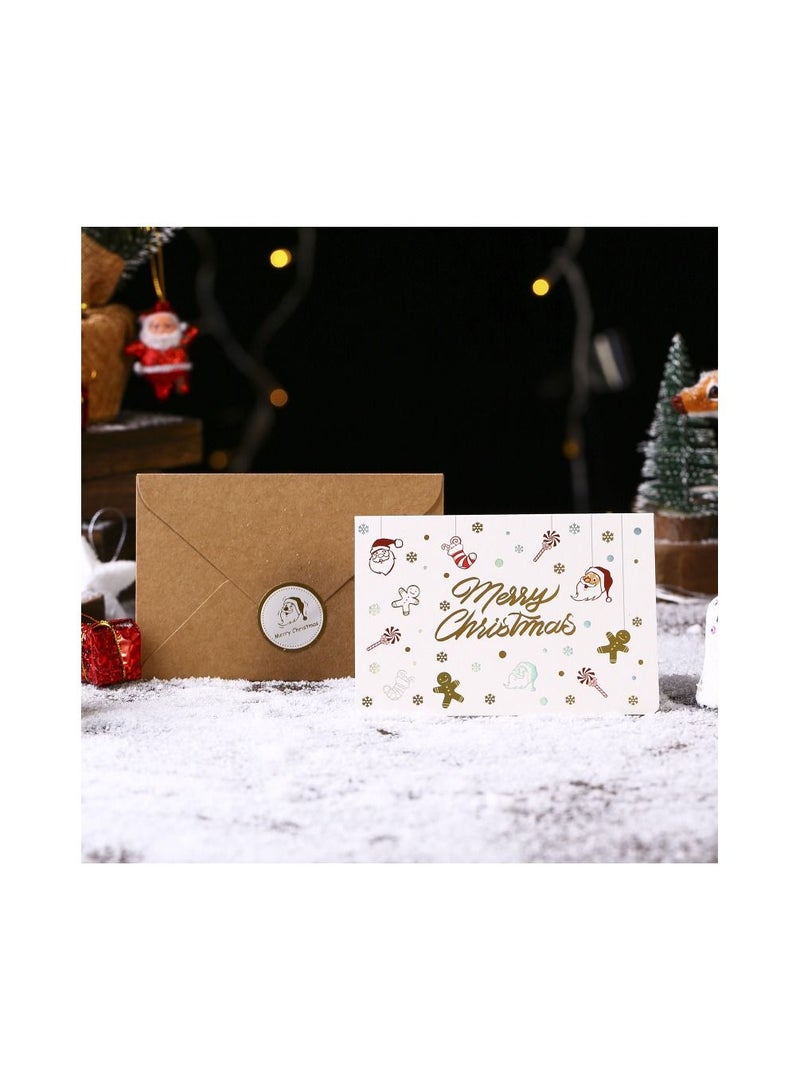 هايلاند بطاقات تهنئة بعيد الميلاد مع مغلفات - Image 4