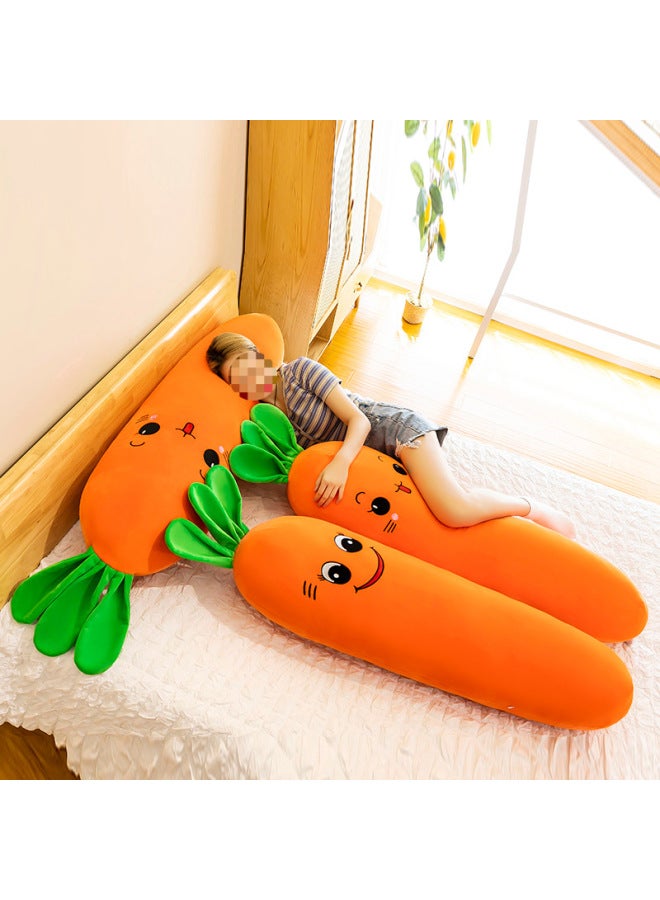 Removable And Washable Carrot Pillow Long Pillow Sleeping Bed Doll Leg Doll Super Soft Plush Toy Doll-Specifications:90cm follow And Collect + Get 50cm Detachable Carrot Pillow-Color:Touching Expression - Image 5