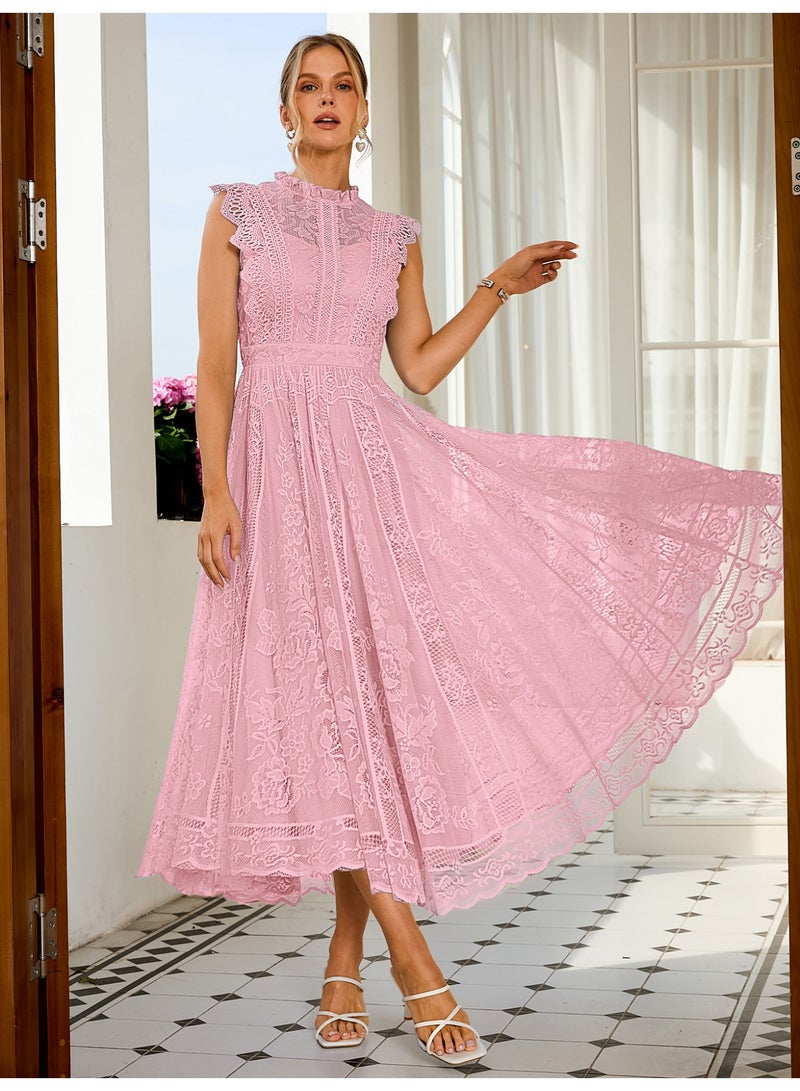 سيمبلي فستان أنيق للنساء الصيفي مزيج خفيف ومريح من القطن المثالي للمنزهات - Image 4