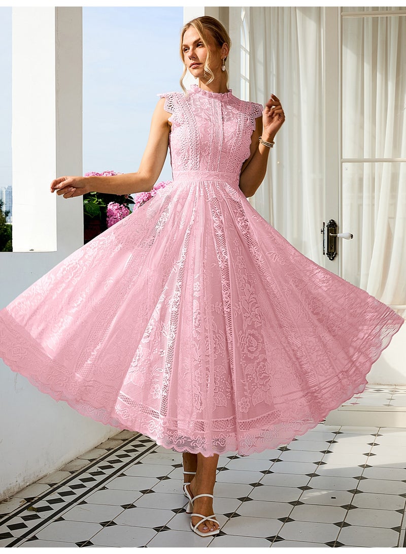 سيمبلي فستان أنيق للنساء الصيفي مزيج خفيف ومريح من القطن المثالي للمنزهات - Image 1