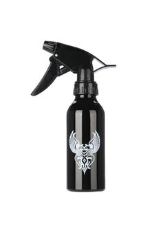 250ml Tattoo Spray Bottle, Aluminum Pump Bottle Tattoo Spray Bottle Atomizer Sprayer Hairdressing Tattoo Water for Hairdressing Tattoo Household Green Soap Spray Bottle(Black)
