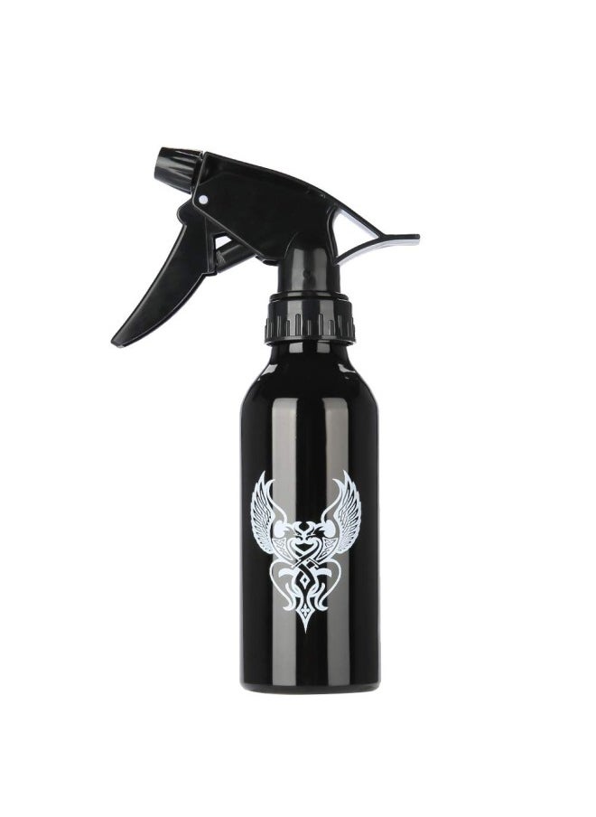 klarako - 250ml Tattoo Spray Bottle, Aluminum Pump Bottle Tattoo Spray Bottle Atomizer Sprayer Hairdressing Tattoo Water for Hairdressing Tattoo Household Green Soap Spray Bottle(Black) - Image 1