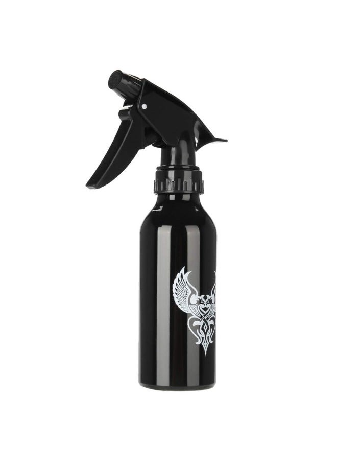 klarako - 250ml Tattoo Spray Bottle, Aluminum Pump Bottle Tattoo Spray Bottle Atomizer Sprayer Hairdressing Tattoo Water for Hairdressing Tattoo Household Green Soap Spray Bottle(Black) - Image 1
