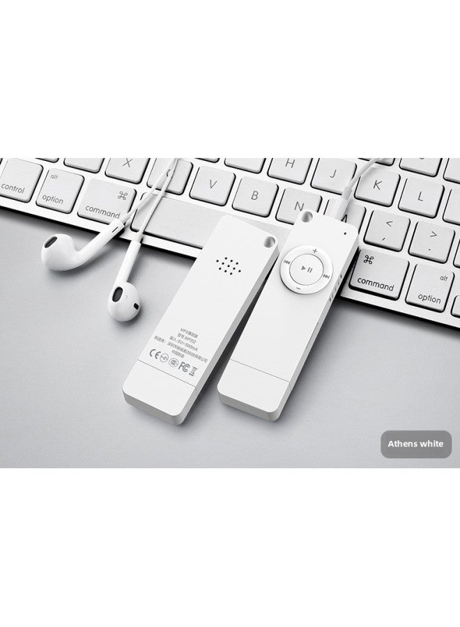 Digital Computer/mp3/mp4 Player Accessories Usb Flash Drive Earphones Speakers-Body Color:White-Memory Capacity:Bluetooth Host Set Without Memory Card (Bluetooth Bare Metal Headset Instruction Box) - Image 1