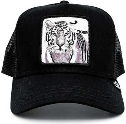 جورين بروس 101-0392 The White Tiger Cotton Animal Patterned Hat Unisex HAT 1010392