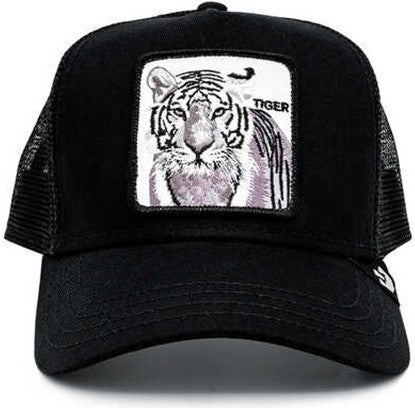 Goorin Bros 101-0392 The White Tiger Cotton Animal Patterned Hat Unisex HAT 1010392  - Image 1