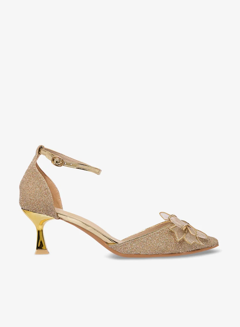 Ella Limited Edition Pointed Pump With Knot Detail
