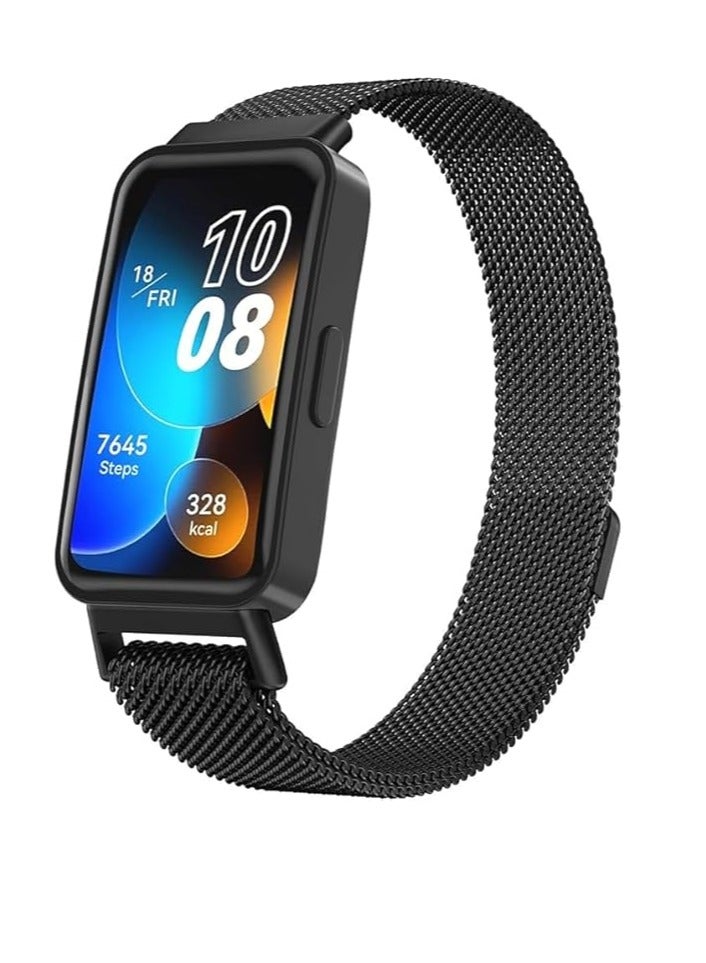 Strap For Honor Band 10 / Huawei Band 10 Smart Stainless Steel Wristband Bracelet For Huawei Band 10 Replacement Wristband Bracelet. - Image 1