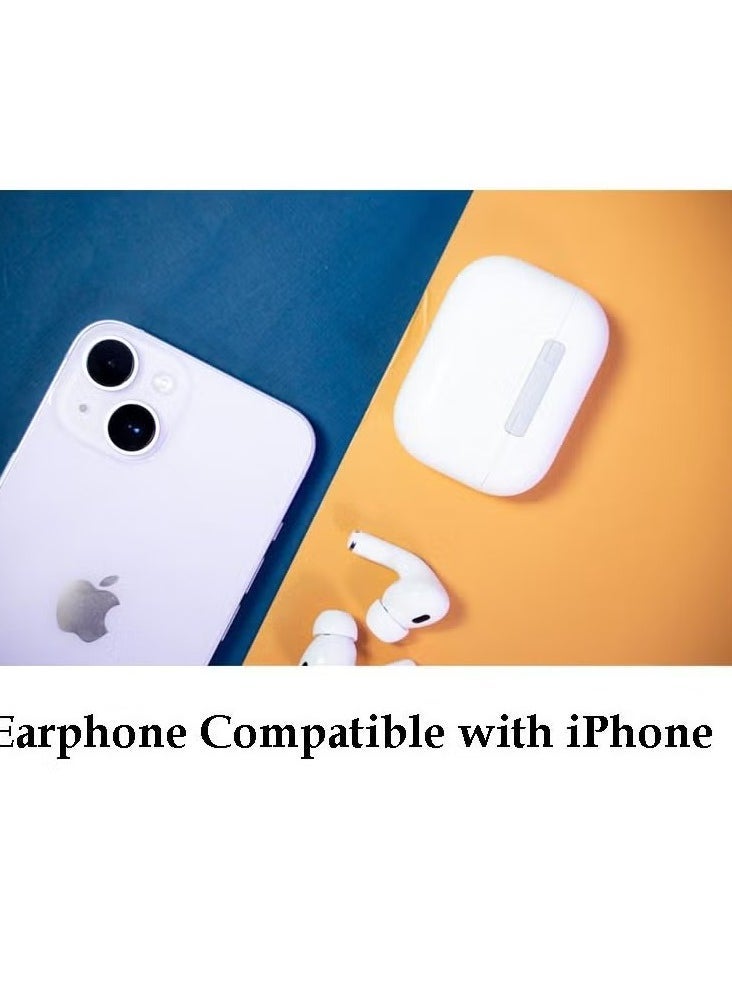 Haino Teko Air 3 Bluetooth Wireless Earphone Pro 2 for iPhones – High-Quality Sound, Comfortable Fit, Touch Control, Long Battery Life, Noise Cancellation, Perfect for Music, Calls, and Sports - Image 5