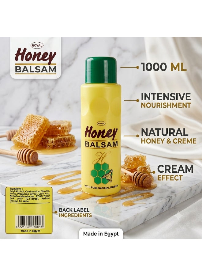 Royal Honey Conditioner Balsam for Hair Nourishment - 1000 ml - Image 1