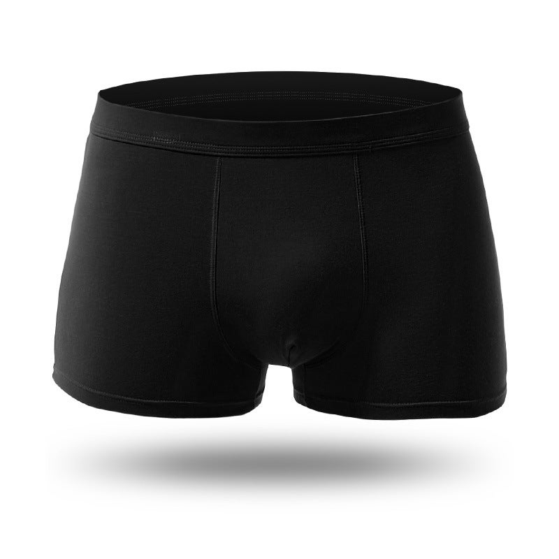 Mens Plus Size Loose Boxer BriefsBlack narrow side belt Black narrow side belt