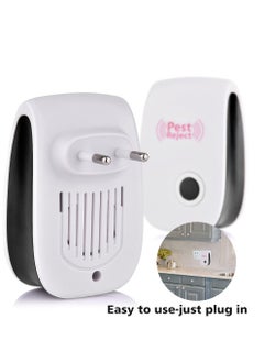 Electronic Pest Reject Ultrasonic Mouse Cockroach Repeller Device Insects Rats Spider Mosquitoes Pest Killer Household Pest Control