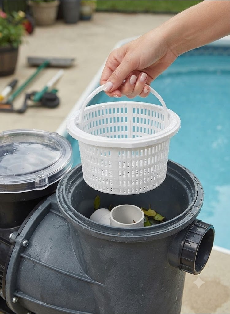 Astral Pool Swimming Pool Skimmer Basket with Handle Replacement - Image 3