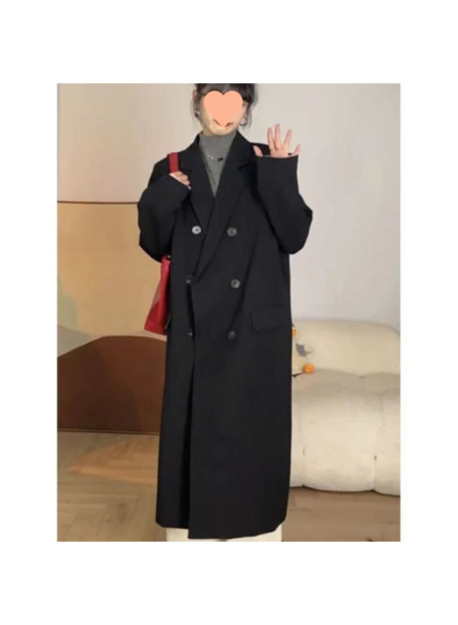 Early Autumn High-end Sense Long Suit Jacket 2024 New Korean Style Loose Elegant College Style Windbreaker For Women 