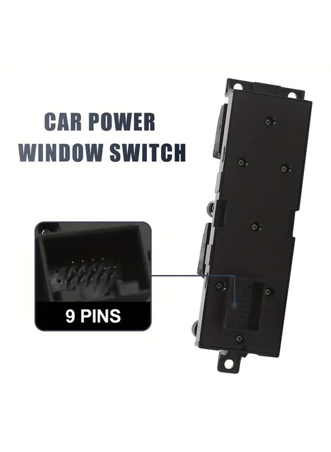Left Front Power Window Master Switch Black VW Golf Jetta Bora Passat - Image 3