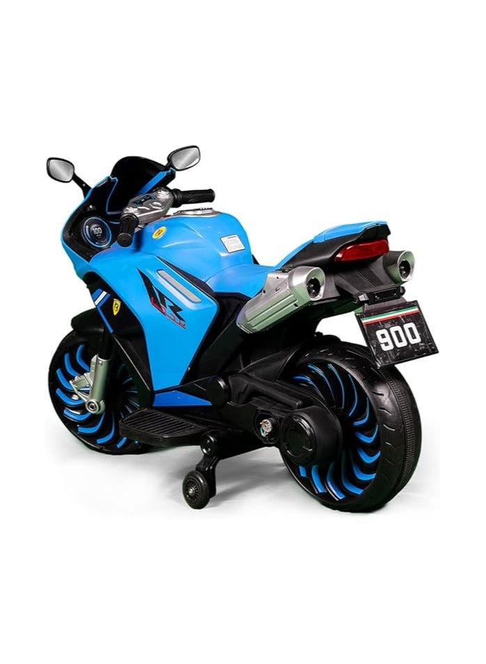 Multi-color electric ride-on motorcycle for children 2024 (Green) - Image 3