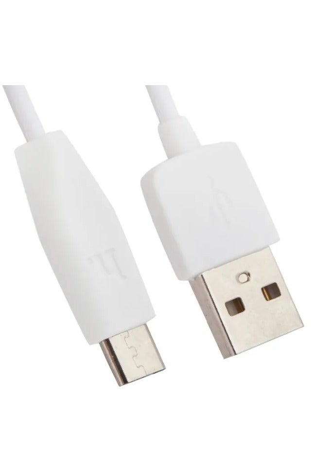 Hoco X1 Type-C Charging Cable White - Image 2